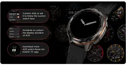 Розумні тактичні смарт-годинник Kospet Tank T3 Ultra 2 модуль GPS Silver (18654) - мініатюра 13