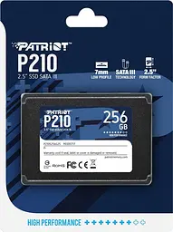 SSD накопичувач 256GB Patriot P210 2.5 SATAIII TLC (P210S256G25) - мініатюра 4