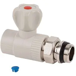 Кран PPR радіат. Прямий Thermo Alliance 3/4" 25мм 25×3/4"З для радіаторів (DSW429)