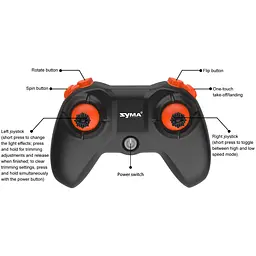 Іграшковий квадрокоптер Syma UFO Stunt Drone на радіокеруванні (X35T) - мініатюра 5