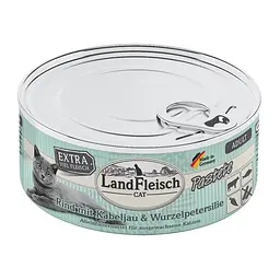Консерви для котів LandFleisch Adult Cat Pastete Rind mit Kabeljau (яловичина, тріска) 100 г