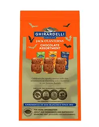 Шоколадні цукерки Ghirardelli Jack O' Lanterns Chocolate Assortment 118г - мініатюра 3