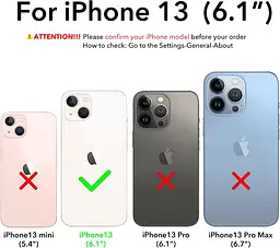 Чохол протиударний силіконовий Silicone Case MM283ZE/A MagSafe (Original) для Apple iPhone 13 (6.1") Chalk Pink - мініатюра 7