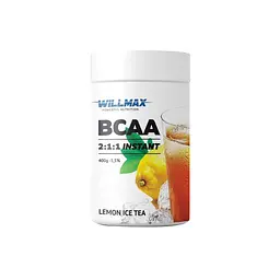 Амінокислота BCAA 2:1:1, 400 грам Лимонний чай Willmax fit0018459