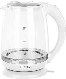 Електрочайник ECG RK 2020 White Glass - мініатюра 2