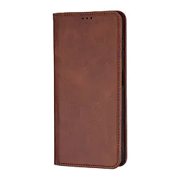 Чохол-книжка Premium Samsung A06 (A065) Dark Brown