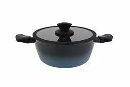 Каструля з кришкою ALBORAN із антипригарним покриттям VITRINOR 24 см 3.8 л - мініатюра 3