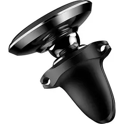 Автотримач Baseus Magnetic Air Vent Car Mount With Cable Clip Black (SUGX020001) [100043] - мініатюра 4