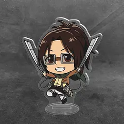 Акрилова колекційна фігурка Чібі Chibi Атака титанів Ханджи Зое 10 см - мініатюра 2