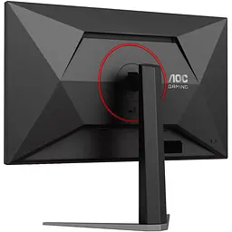 TFT 27" AOC Q27G4ZD, QD-OLED, 280Гц, 0,03мс, 2хHDMI, DP, USB-hub, HAS, Pivot, чорно-червоний - мініатюра 7
