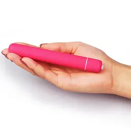 Вібратор Lovetoy X-Basic 13 см фуксія - мініатюра 5