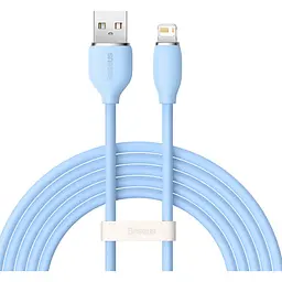 Кабель Baseus Jelly Liquid Silica Gel Fast Charging Cable USB to Lightning 2.4A 2m CAGD000103 Blue