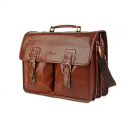 Сумка Ashwood Gareth Briefcase VT Chestnut (GARETH VT CHESTNUT) - мініатюра 3