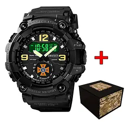 Наручний годинник чоловічий 004 ДСНС All Black Awarder acs0032008