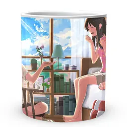Кухоль GeekLand Your Name Твоє Ім'я Такі Міцуха YN 02 330 мл білий - мініатюра 2