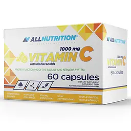 Вітамін С з біофлавоноїдами Vitamin C 1000mg + Bioflaw 60caps
