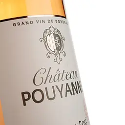Вино Chateau Pouyanne Bordeaux 2021, рожеве, сухе, 0,75 л - мініатюра 3