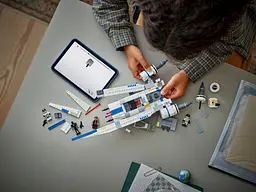 Конструктор LEGO Star Wars Повстанський винищувач U-Wing 594 деталей (75399) - мініатюра 9