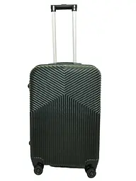 Валіза середня M ABS-пластик Sky 306 67×42×27см 75л Темно-зелена