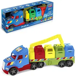 Ігровий сміттєвоз «Magic Truck Basic», яскравий та безпечний (36321)