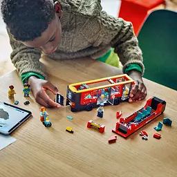Конструктор LEGO City Червоний двоповерховий екскурсійний автобус 384 деталі (60407) - мініатюра 5
