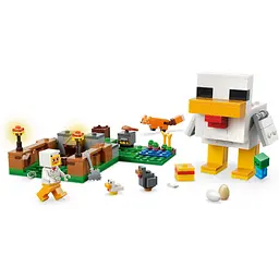 Конструктор LEGO Minecraft Куряча ферма 233 деталі (21585) - мініатюра 7