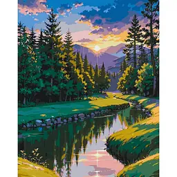 Картина за номерами "На світанку" Art Craft 11038-AC 40x50 см