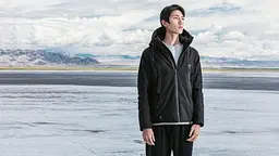 Термокуртка Hot Temperature Control Down Jacket XL чорна  - мініатюра 2