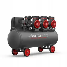 Компресор безмасляний поршневий 100л 380В AUARITA 2-1450X3F100-380 - мініатюра 4