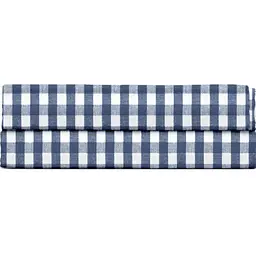 Дитяче простирадло Cosas Navy Check 110х160 см синьо-біле (NavyCheck_110x160)