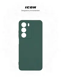 Чехол ArmorStandart ICON для Realme C73 5G Camera cover Dark Green (ARM88505) - мініатюра 3