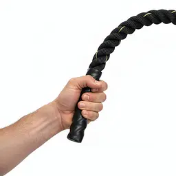Канат тренувальний Actiget Battle Rope 9 м для кросфіту ACT0015 Black - мініатюра 9