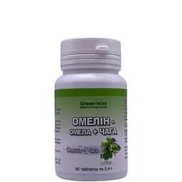Дієтична добавка GreenSet Омелін омела з чагою 90 таблеток