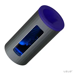 Смарт мастурбатор LELO F1S V2 Blue, вібрації, технологія SENSONIC, гра в застосунку - мініатюра 2
