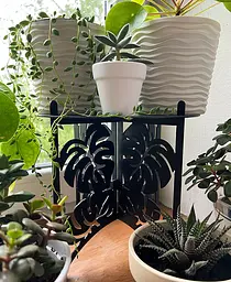 Підставка металева для квітів-вазонів NC Home Plant чорна - мініатюра 5