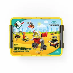 Конструктор Makerzoid Big Building Blocks-Mechanical Engineering Team (MKZ-OBK-MET) - мініатюра 4