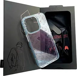 Чохол iLera Go Ice Case для Apple iPhone 14 Pro + Glass with Hand Stripe [84467] - мініатюра 3