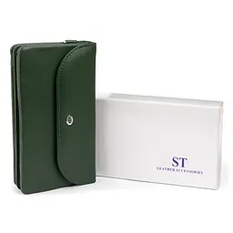 Жіночий шкіряний гаманець-клатч ST Leather 19х9,5х2,5 см acs0015827 - мініатюра 6