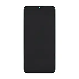 Дисплей для смартфона (телефону) Xiaomi Redmi 9 (2020), black (у зборі з тачскріном)(з рамкою)(Service Original) - мініатюра 2