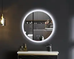 Дзеркало Mixxus PLAIN MC11-60 з LED Touch, Anti-fog, димером, регулюванням яскравості (MI6663) - мініатюра 4