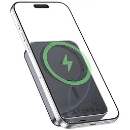 Портативний ЗП Power Bank Hoco J160A Original PD20W з БЗП 10000 mAh Metal gray - мініатюра 3