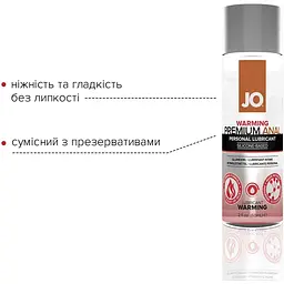 Лубрикант на силіконовій основі System JO Anal Premium - Warming (60 мл) - мініатюра 3