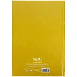 Книга записна Axent Courage A4 в клітинку 96 аркушів жовта (8422-552-A) - мініатюра 4