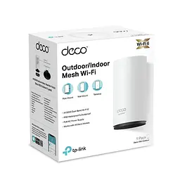 Система WiFi-Mesh Deco X50 AX3000, 2xGE LANWAN, 1мод, зовнішня TP-Link teh0017274 - мініатюра 8