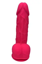 Фалоімітатор Real Love Premium Silicone Dildo 8.5 21.6 см рожевий - мініатюра 4