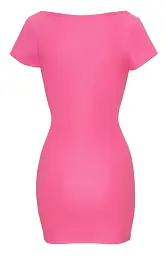 Сукня Cottelli Collection Party Mini Dress L рожевий - мініатюра 5