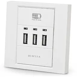 USB розетка REAL-EL Розетка USB (CW-303)