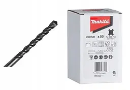 Бури для перфоратора SDS-PLUS Standard 8x160 мм Makita D-62038 (50 шт) - мініатюра 1