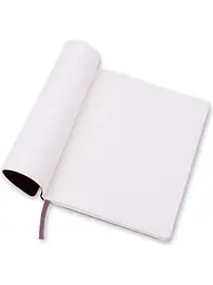 Записник Moleskine Classic великий, Клітинка Чорний М’який (QP622) - мініатюра 4