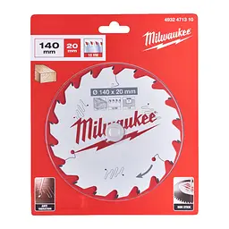 Диск пиляльний по дереву для торцювальних пил PFTE THIN KERF MILWAUKEE, діаметр 140х20х1,6мм, 18 зуб. - мініатюра 2